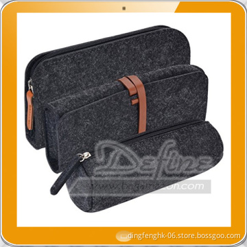 Soft Wool Felt 3pcs Set School Pencil Kit Case
